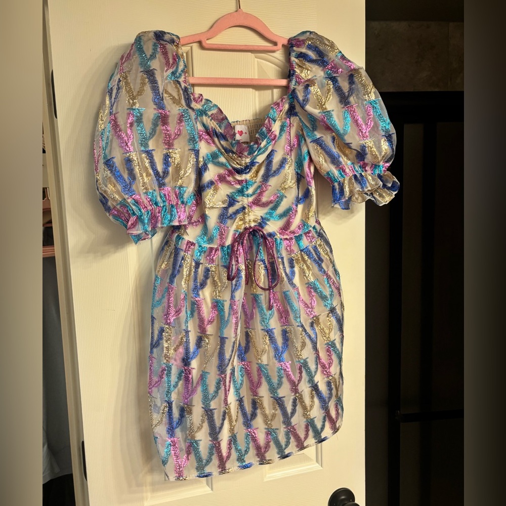 Buddy Love Multicolor Mini Dress